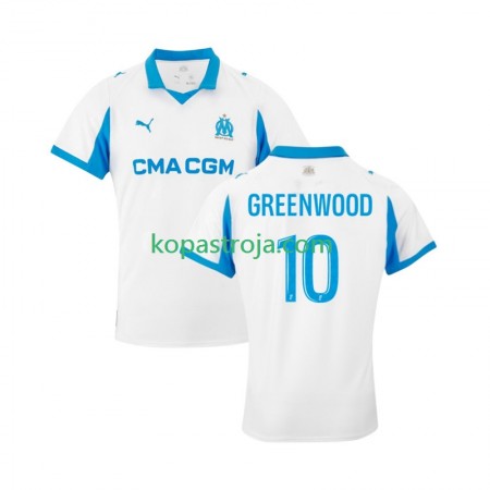Billiga Fotbollströjor Olympique de Marseille Mason Greenwood 10 Hemma tröja 2025/26 Kortärmad